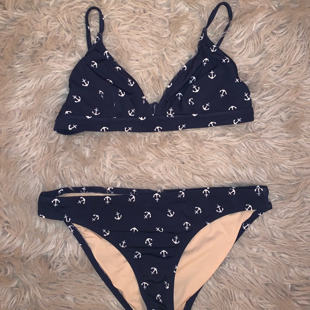 j. crew anchor bikini